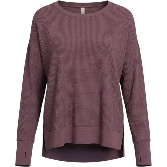 Athleta Tops - Athleta Purple Long Sleeve Top Thumb Hole Athletic Casual Pullover  S